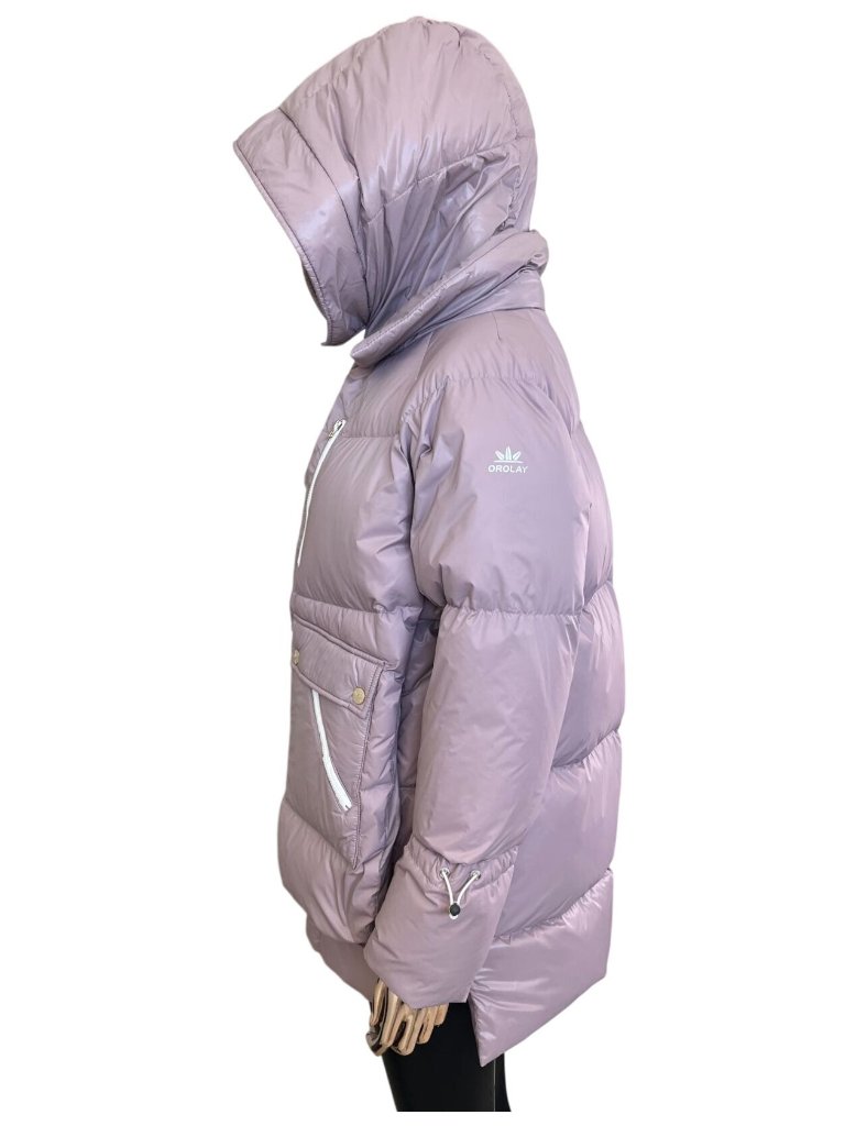 Orolay 092 Universe Thickened Down Jacket Lilac Nwt Medium — image 4 of 8